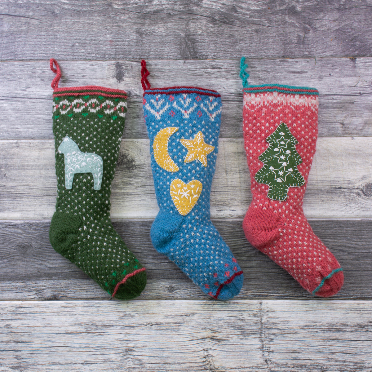 Tannenbaum Knit Christmas Stocking