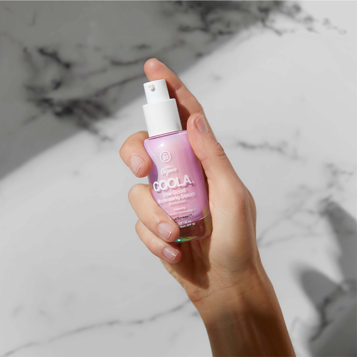 COOLA Dew Good Illuminating Serum Sunscreen with Probiotic Technology SPF 30