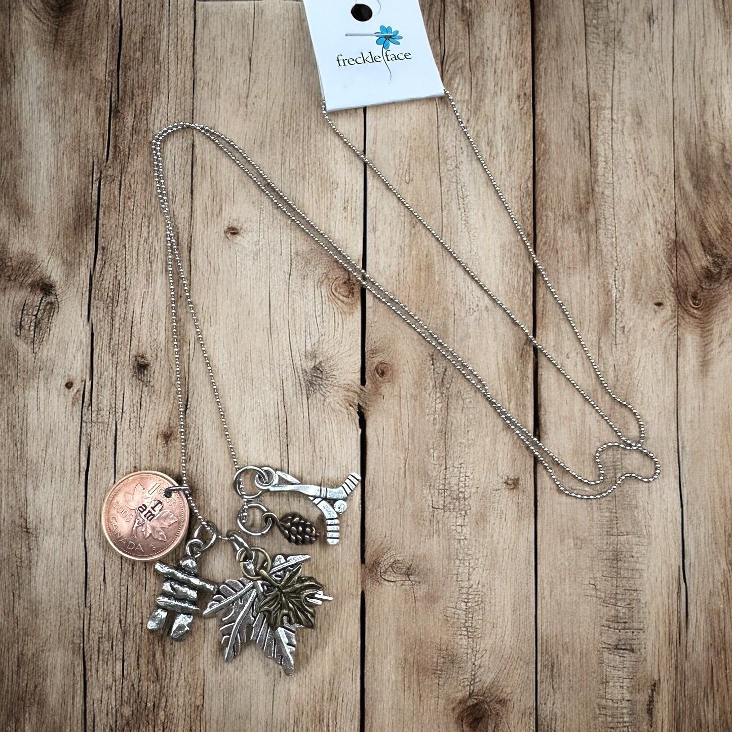 I AM CANADIAN Penny Necklace