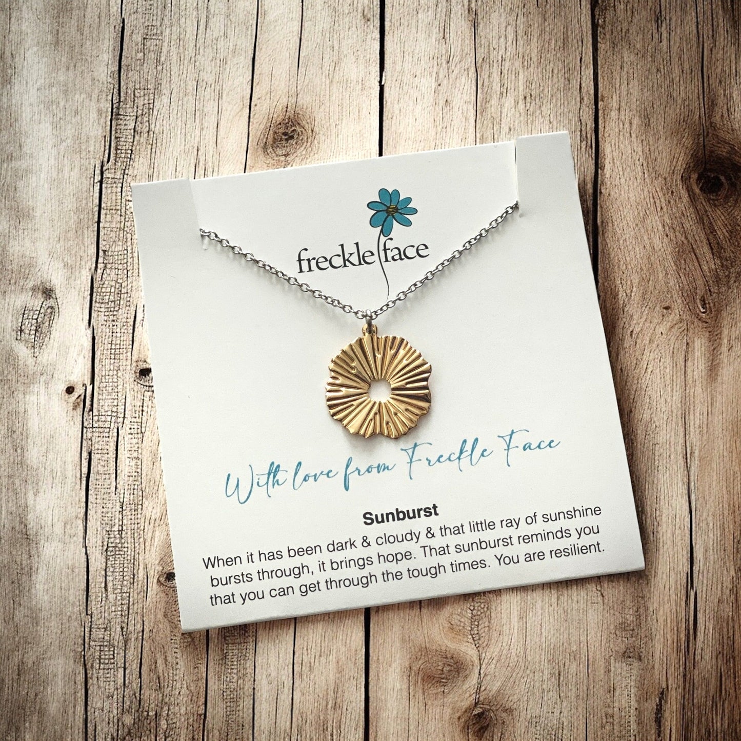 With Love From Freckle Face - Sunburst