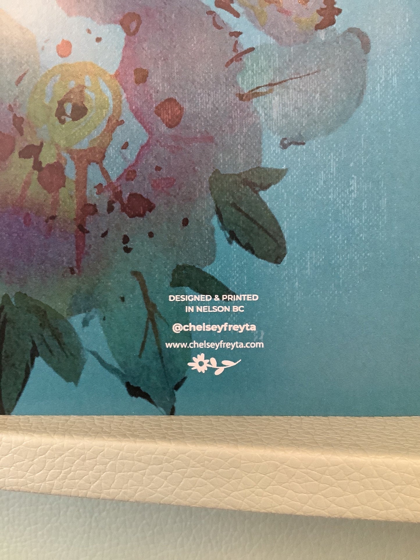 Congratulations Flower Cone Printed Card