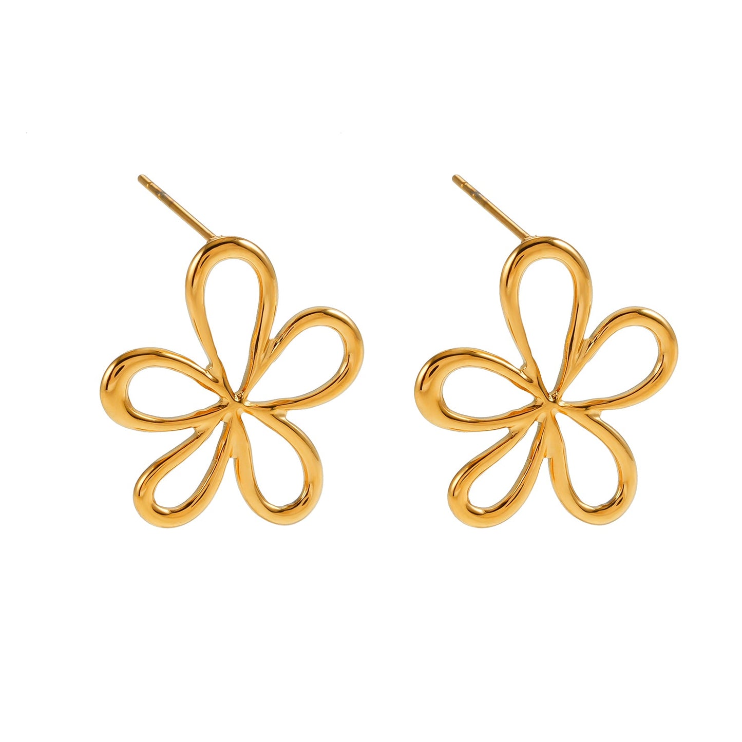 Floral Fun Stud Earrings – A Bloom of Playful Elegance