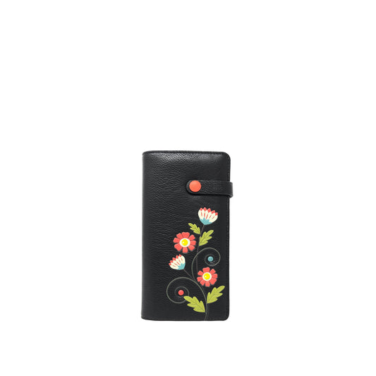 Flora Long Wallet