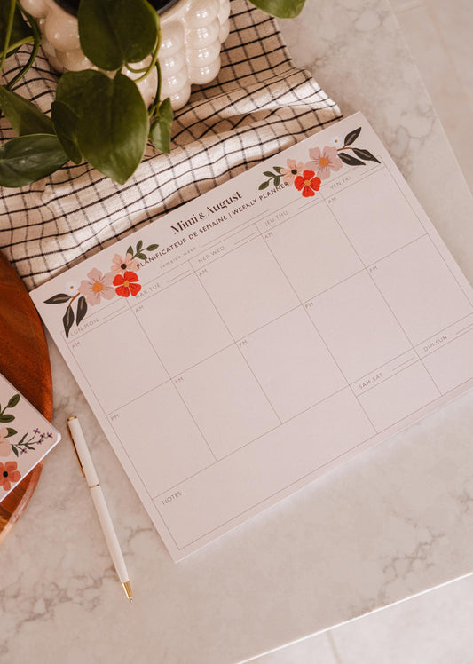 Flower Bomb - Weekly Planner