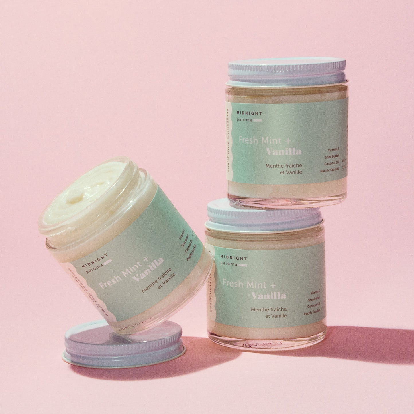 Gommage corporel menthe fraîche et vanille 113 g