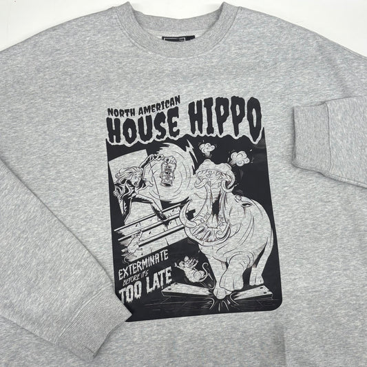 House Hippo Crewneck