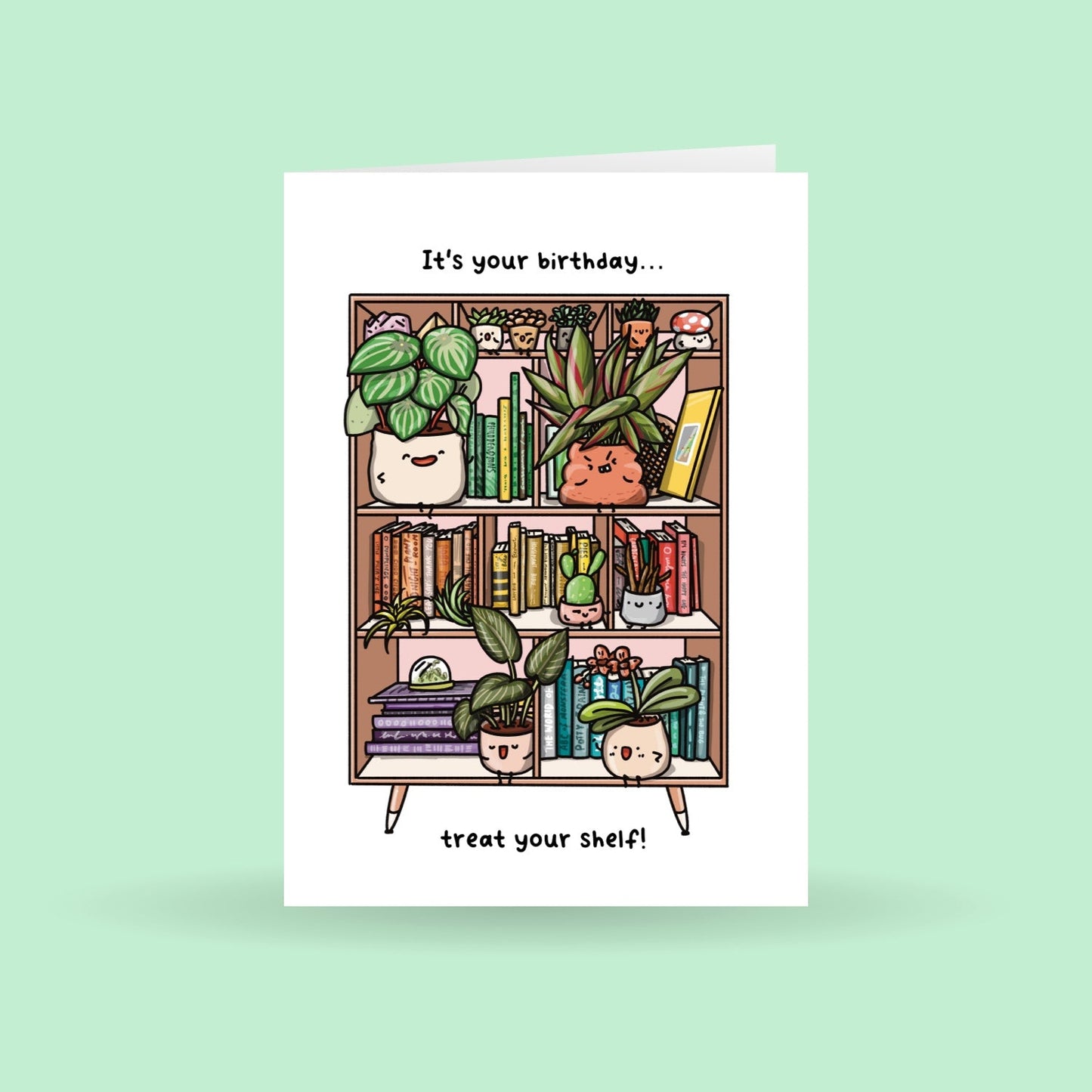 It's your Birthday, treat your shelf Greeting Card