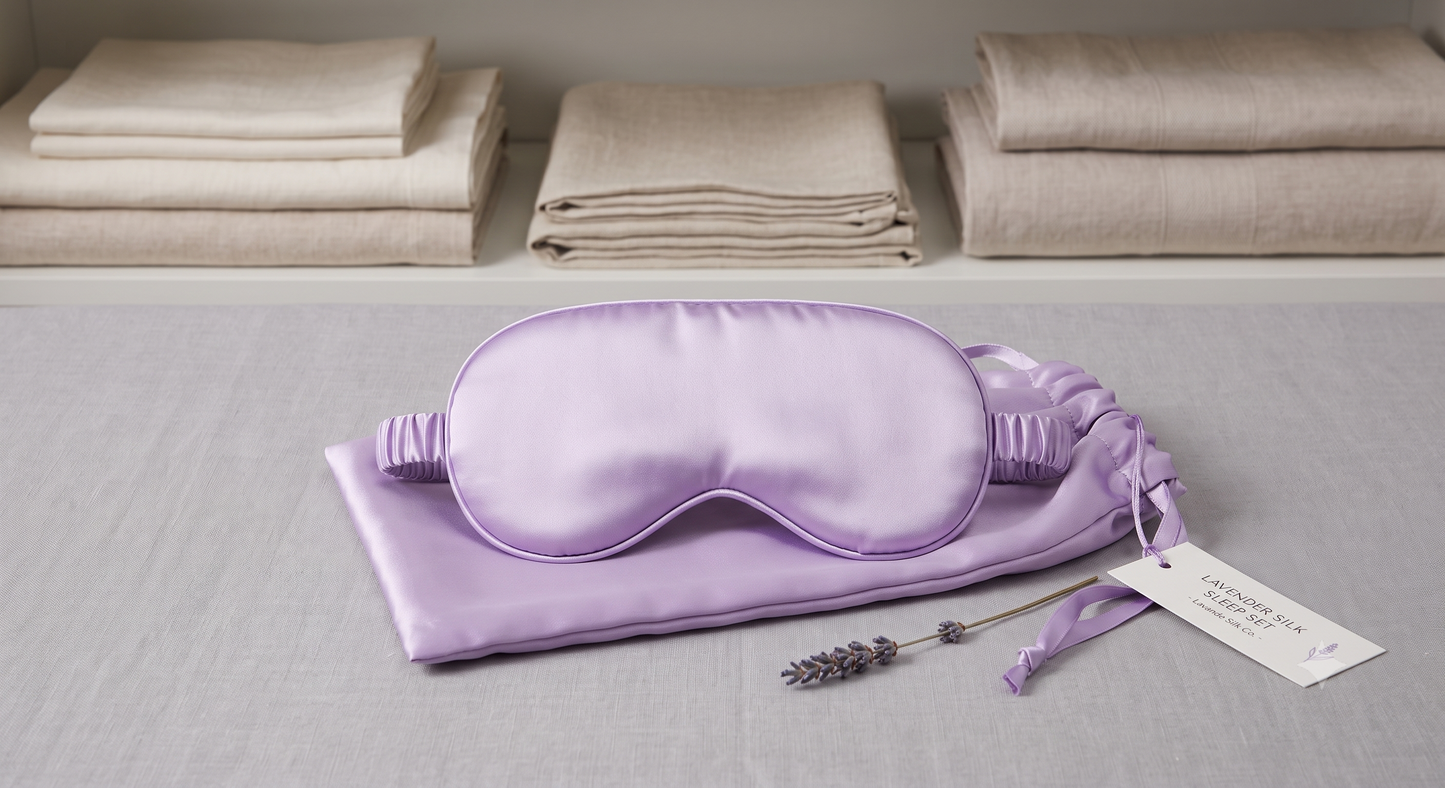 100% Mulberry Silk Sleep Eye Mask