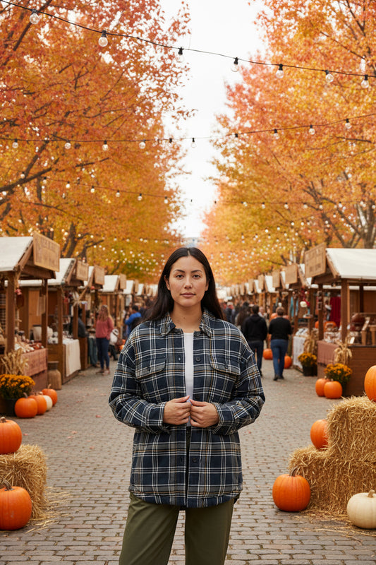 Kapok Flannel Insulated Jacket