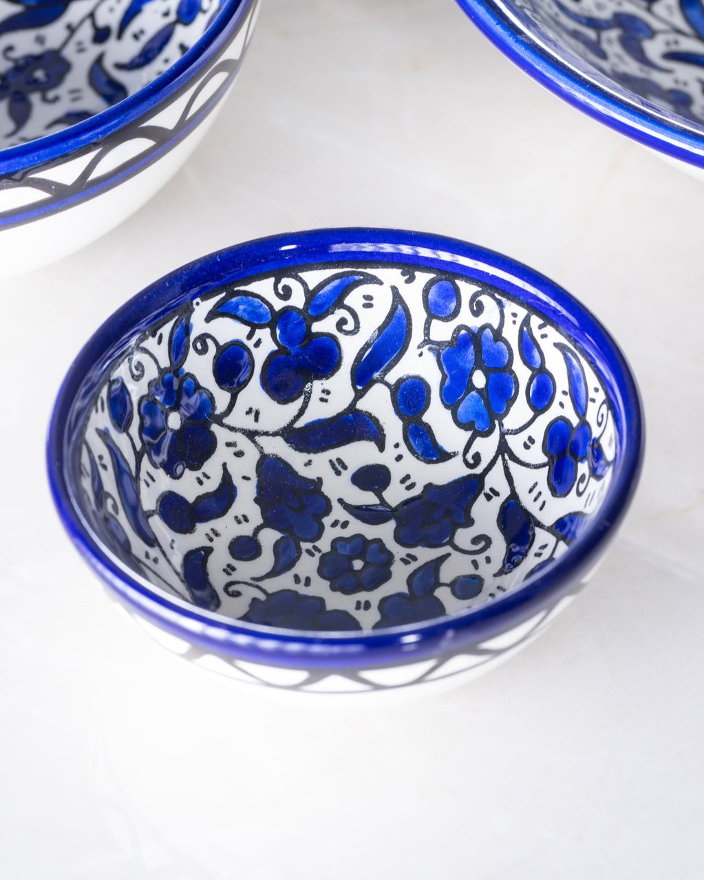Dip Bowls | Hand-Painted Palestinian Ceramic