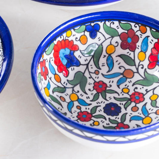 Dip Bowls | Hand-Painted Palestinian Ceramic