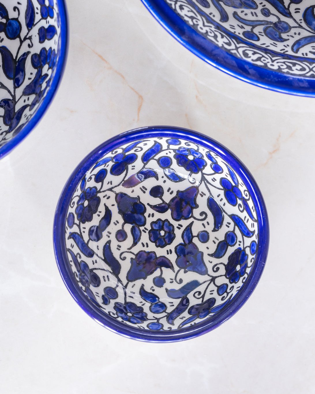 Dip Bowls | Hand-Painted Palestinian Ceramic