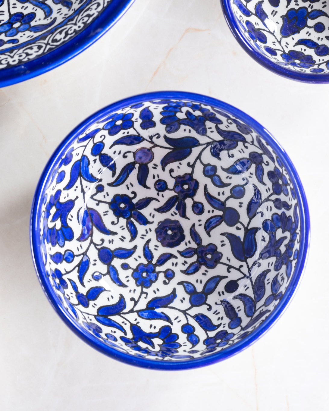 Dip Bowls | Hand-Painted Palestinian Ceramic