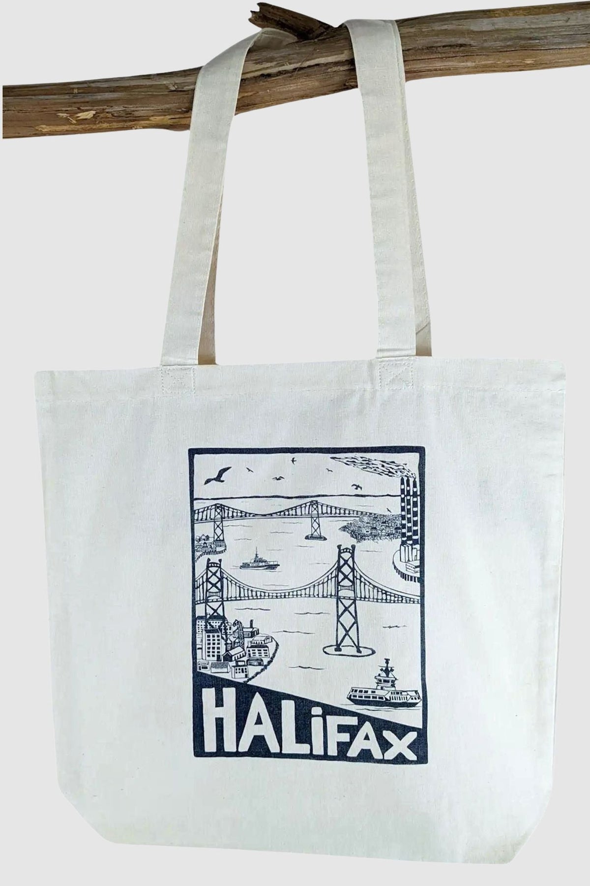 Halifax Bridges Tote Bag