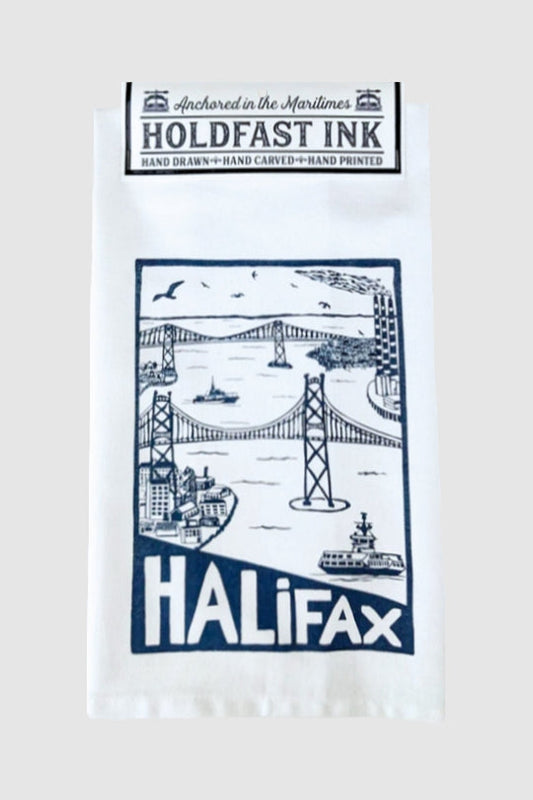 Halifax Bridges Tea Towel