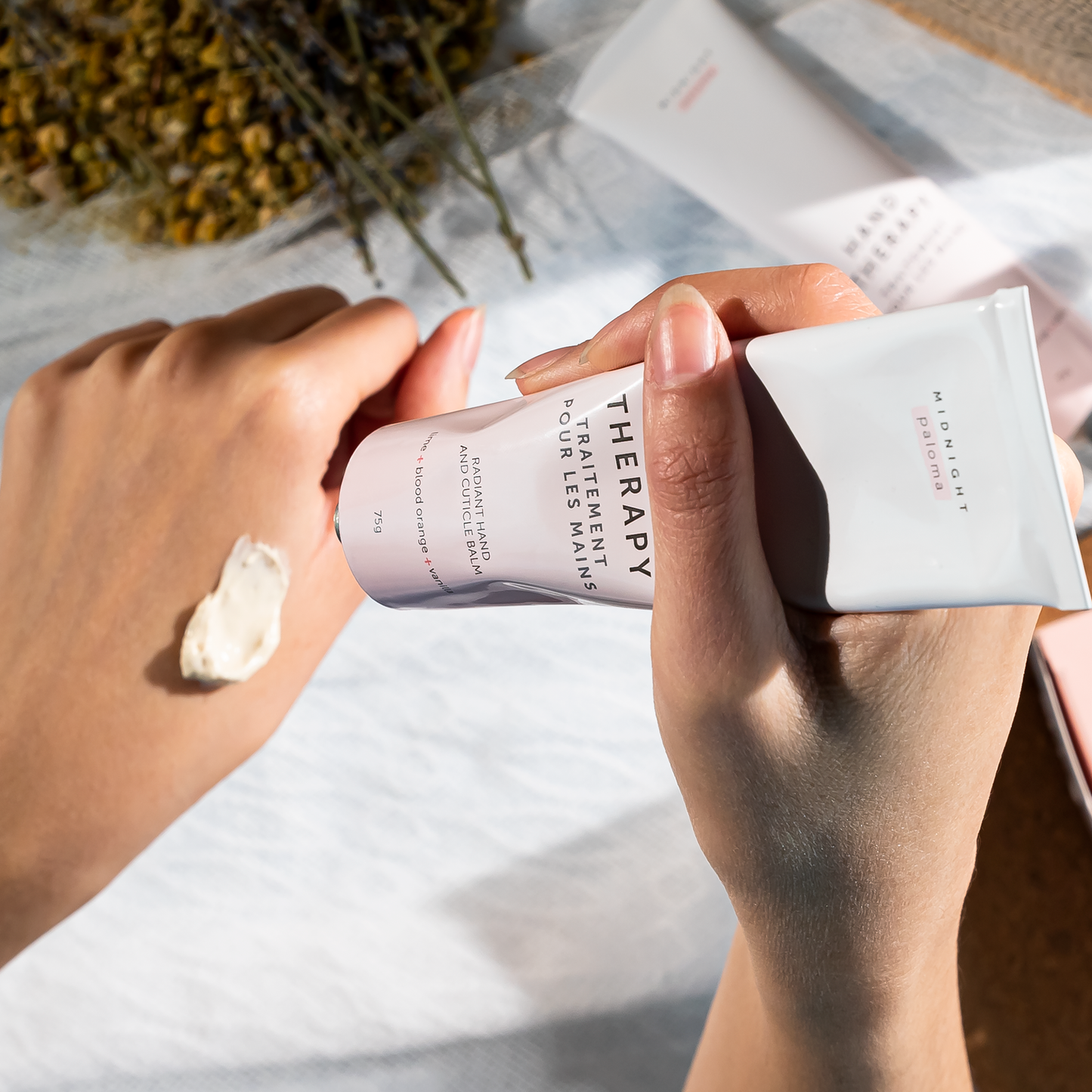 Soin des mains - Orange sanguine, citron vert, vanille et pamplemousse