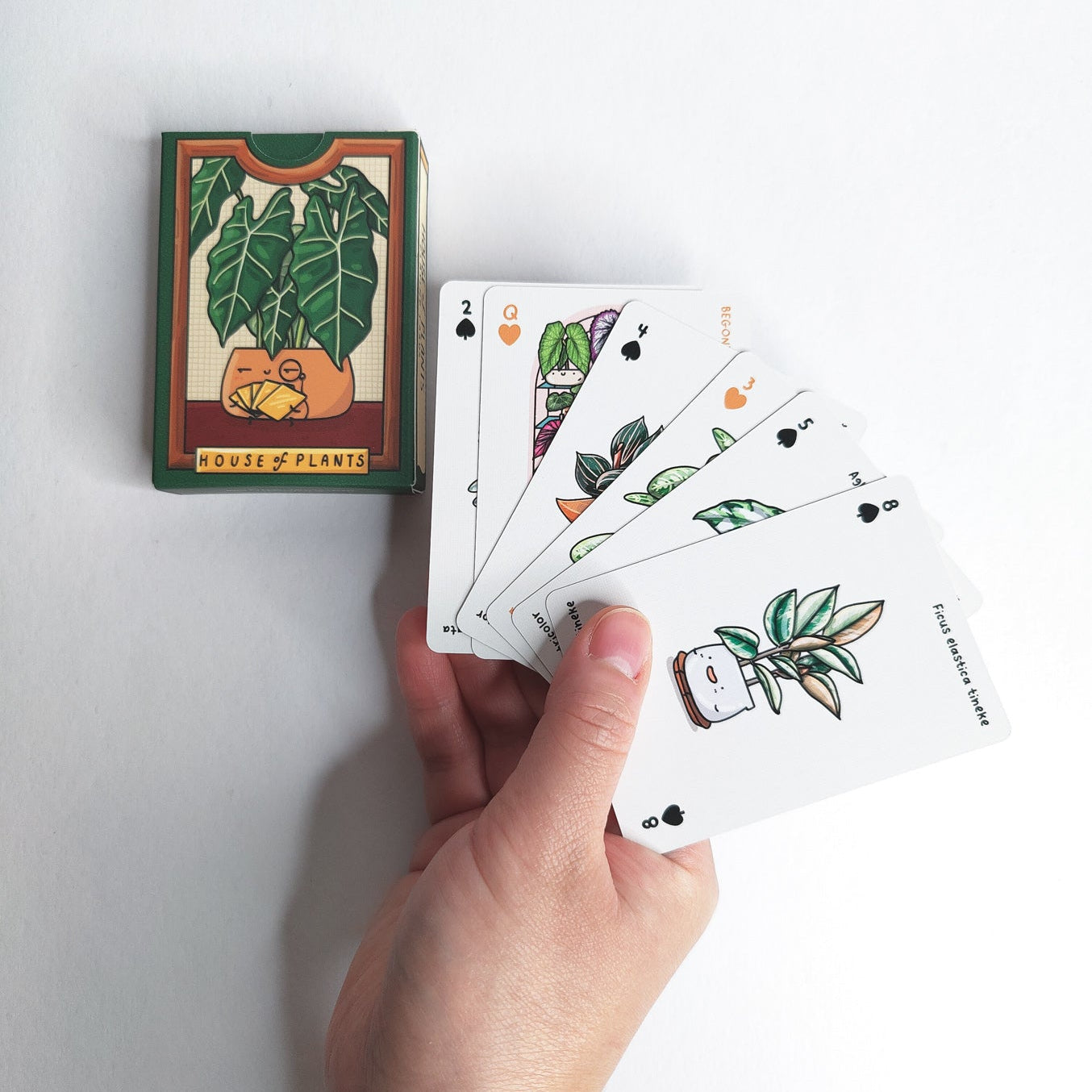 Full house of Plants Playing Cards