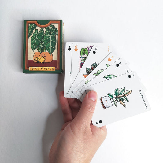 Full house of Plants Playing Cards
