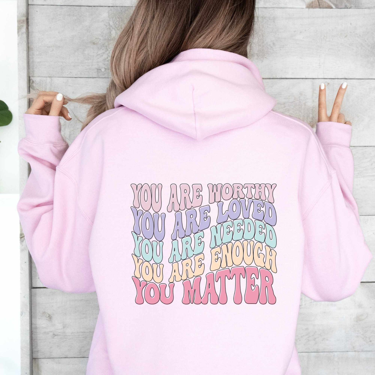Affirmation Quotes Hoodie – Motivational Hoodie