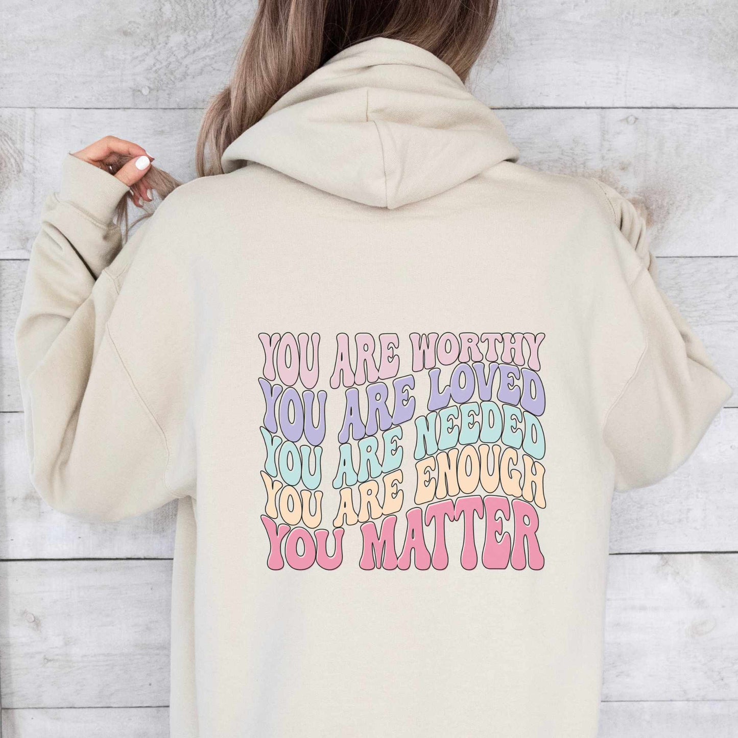Affirmation Quotes Hoodie – Motivational Hoodie
