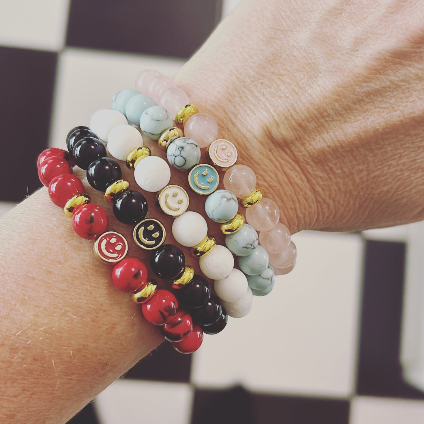 Black Onyx Happiness Bracelet