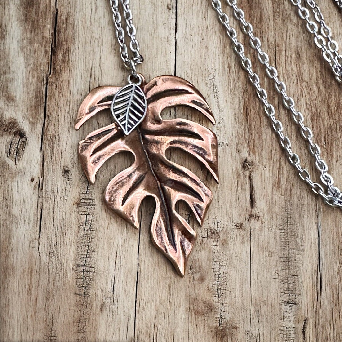Palm Leaf Necklace