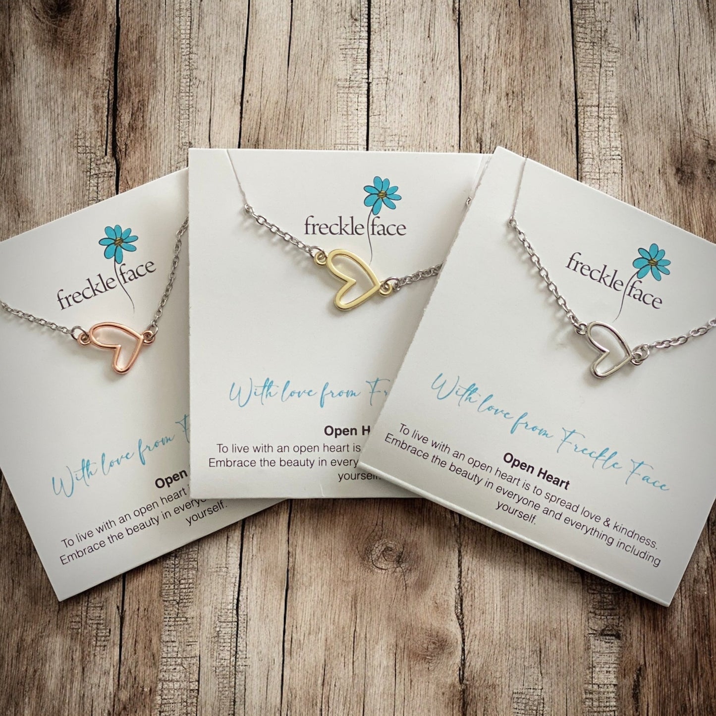 With Love From Freckle Face - Open Heart