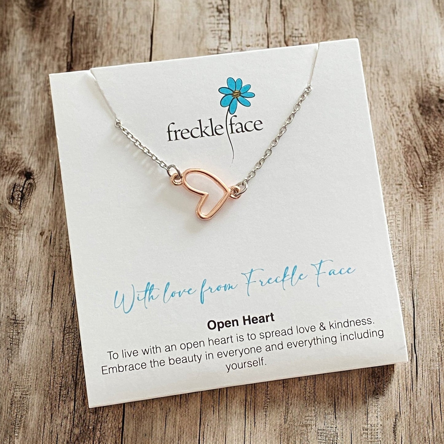 With Love From Freckle Face - Open Heart