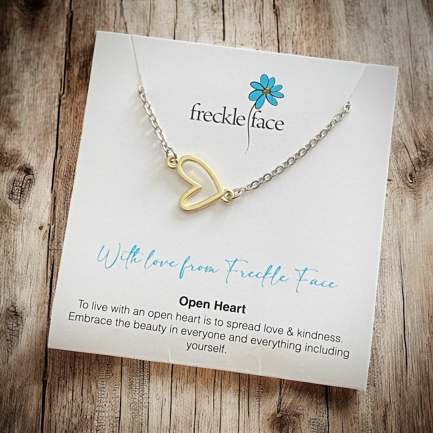 With Love From Freckle Face - Open Heart