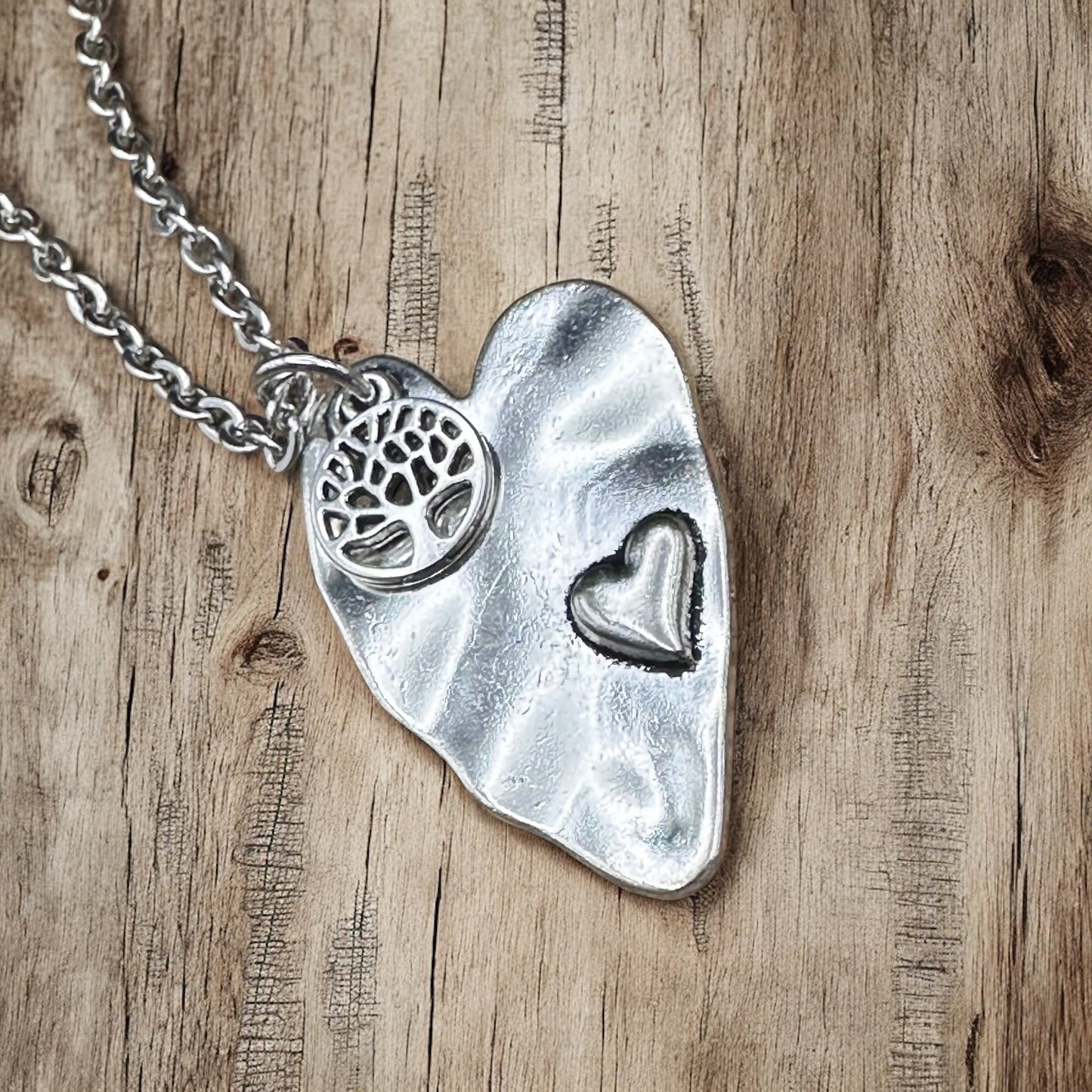 Heart & Tree Necklace