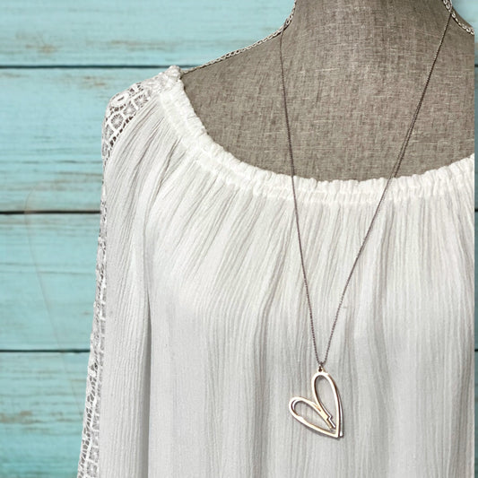 Double Heart Necklace