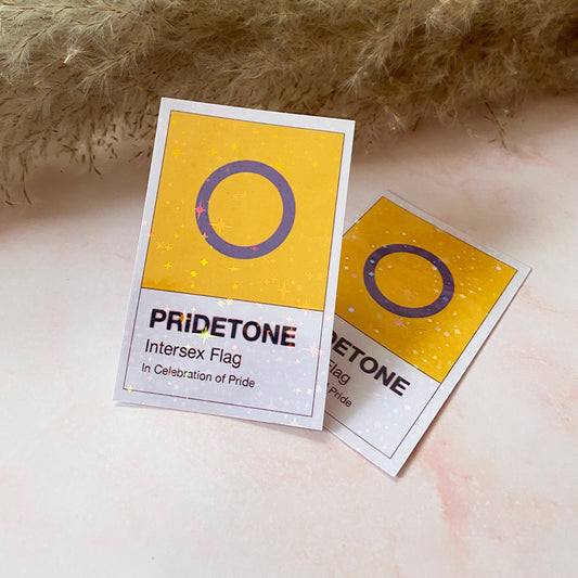 Pridetone Intersex Flag | Pride Sticker