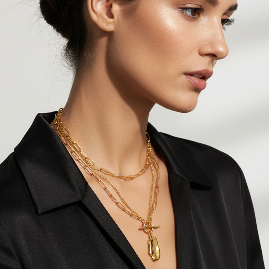 Golden Cosmic Double Chain