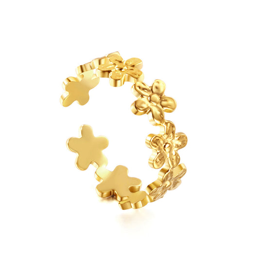Flora Gold Bloom Ring