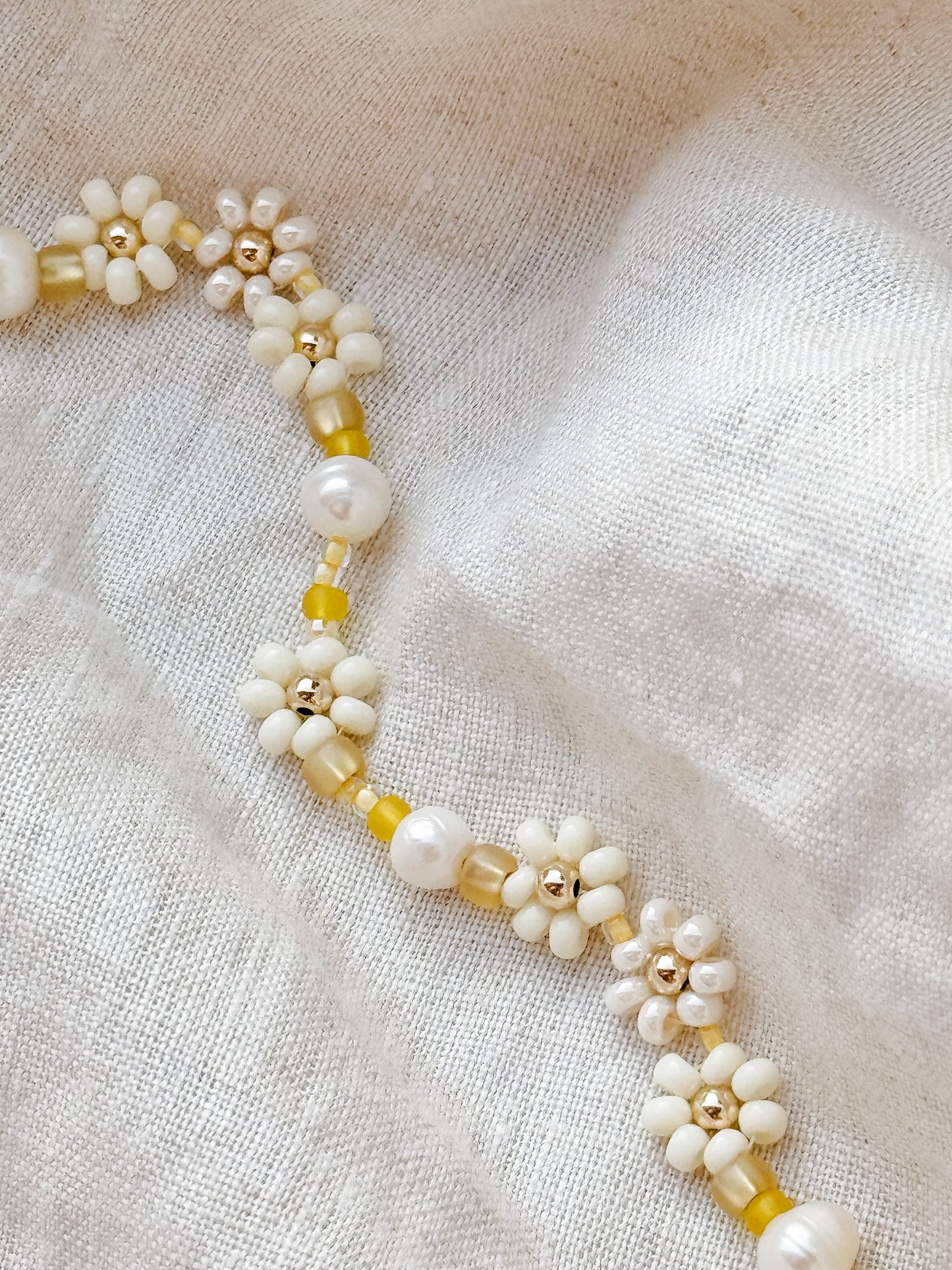The Daisy Bracelet & Anklet in "Buttercup"