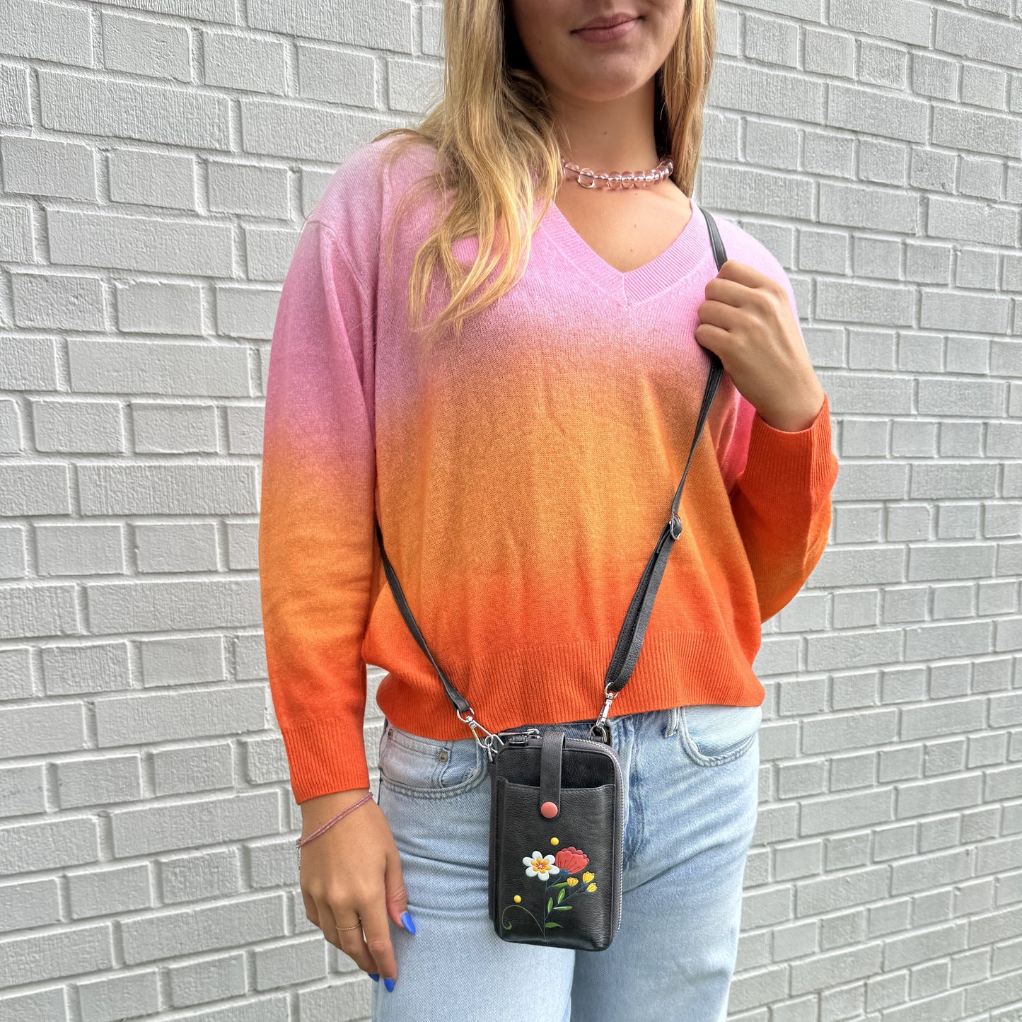 Jasmine Smartphone wallet crossbody bag