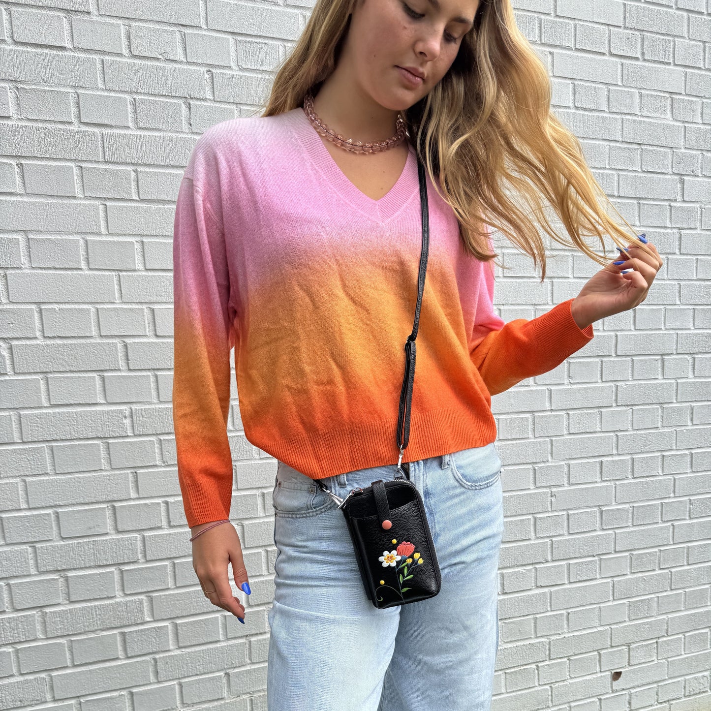 Jasmine Smartphone wallet crossbody bag