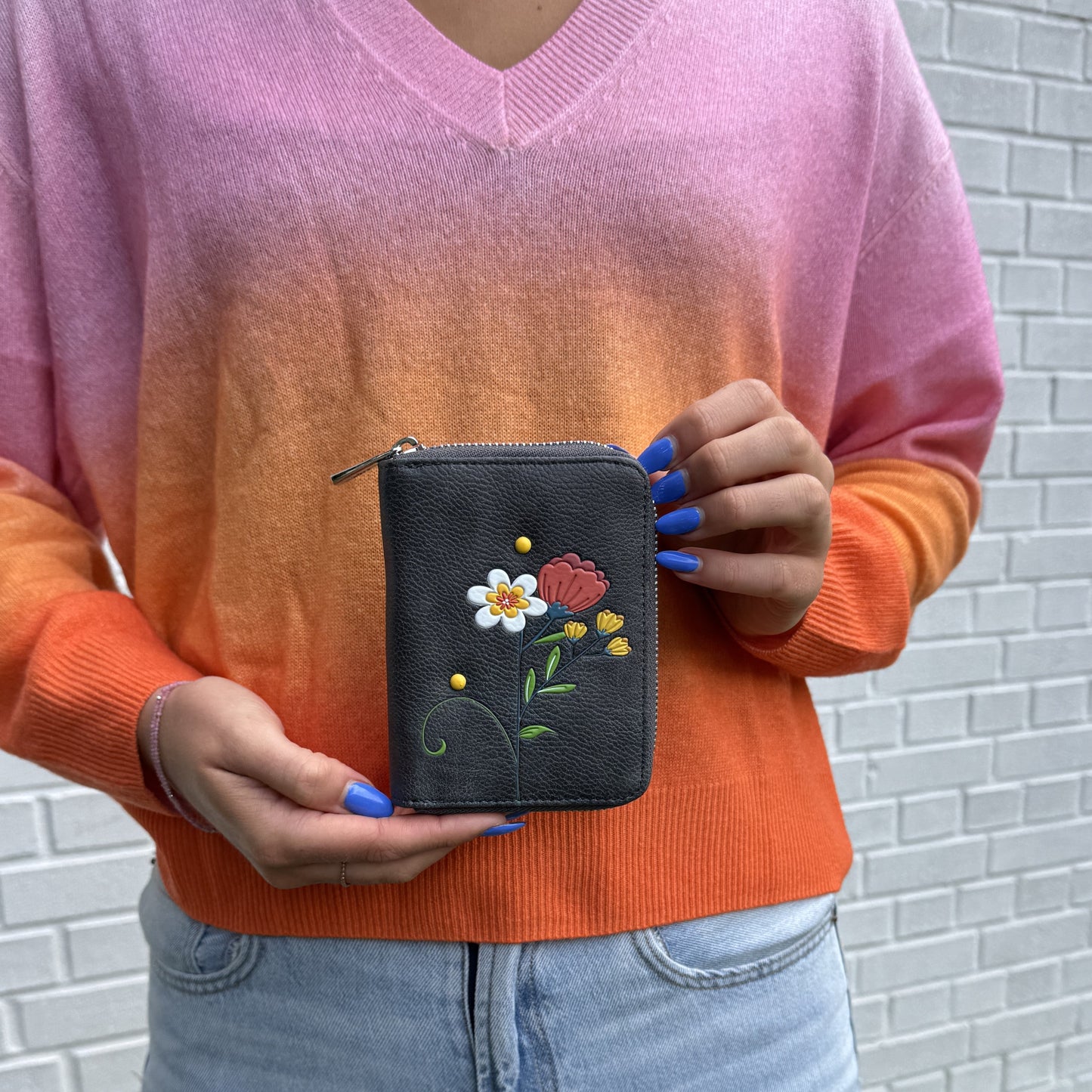 jasmine small zip wallet