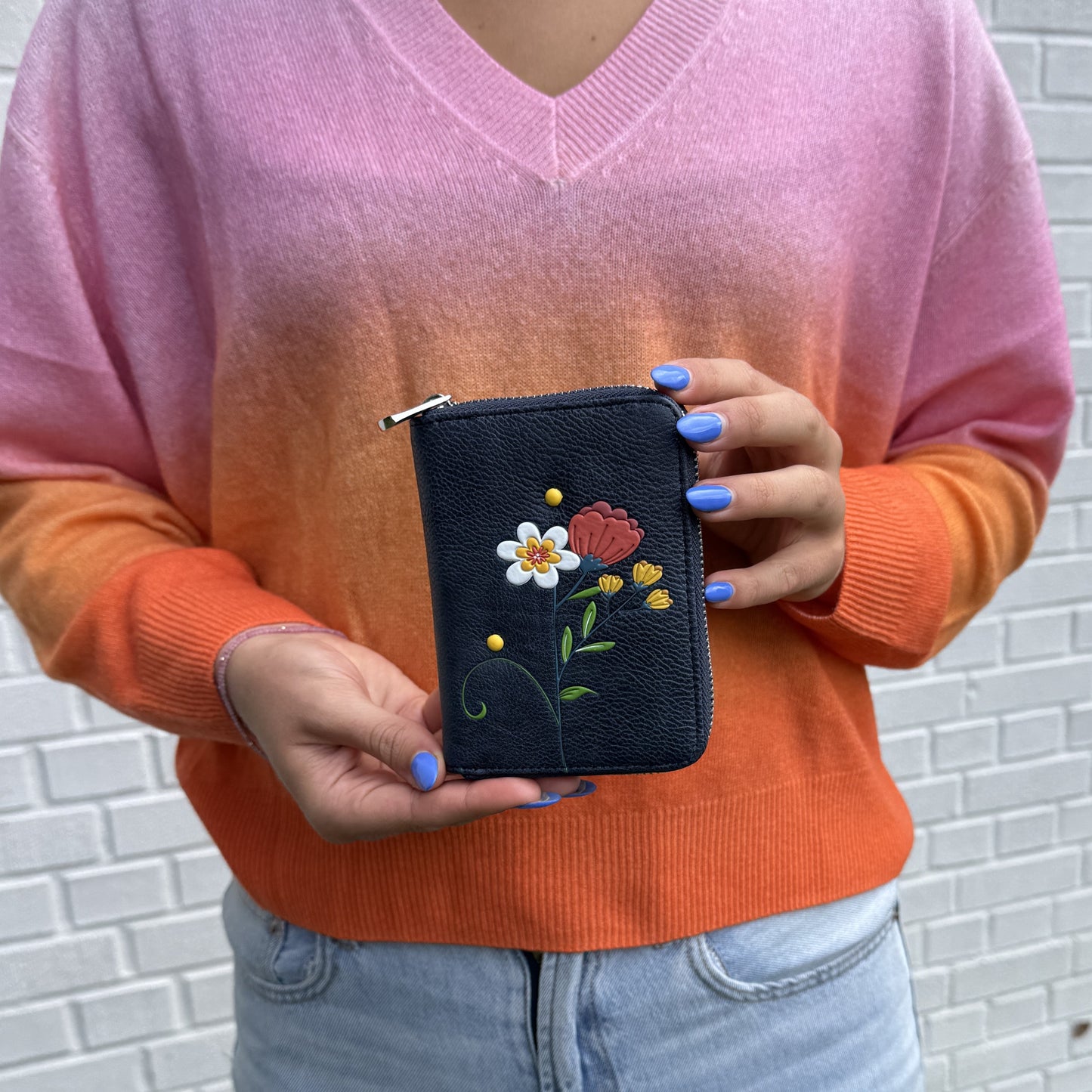 jasmine small zip wallet