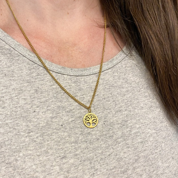ARBRE DE VIE | Collier en acier inoxydable