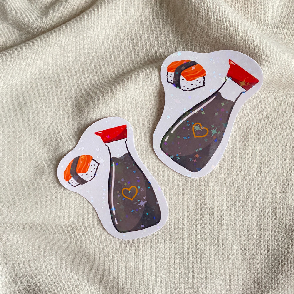 Soy Glad We're Friends Sticker