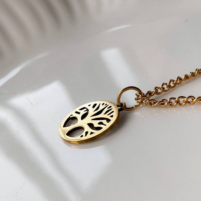ARBRE DE VIE | Collier en acier inoxydable