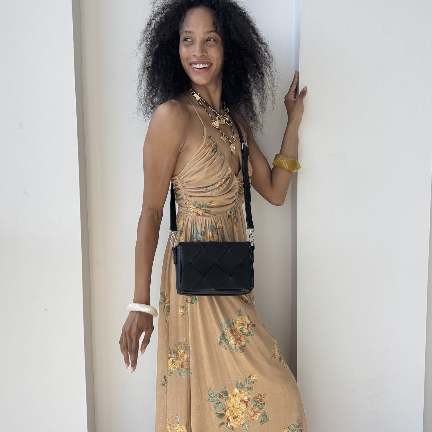 Violet crossbody  Bag