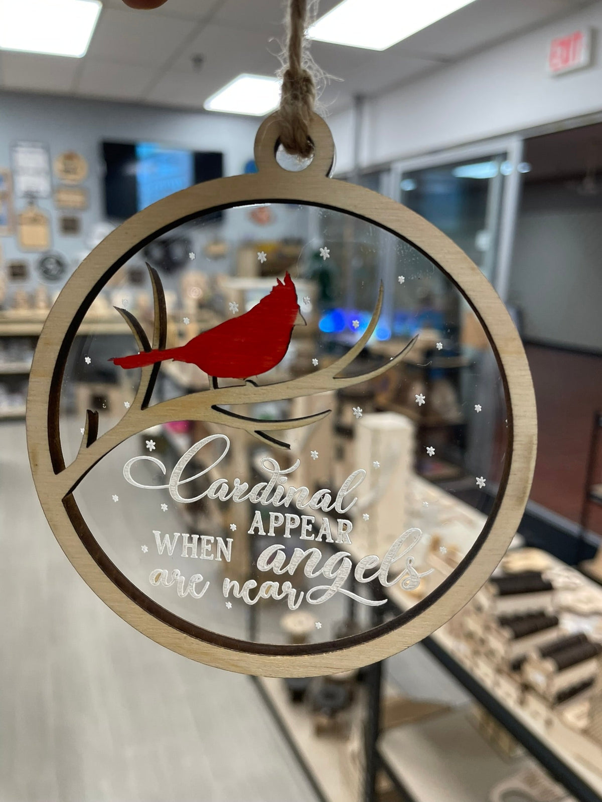 Cardinal - Memorial Ornament