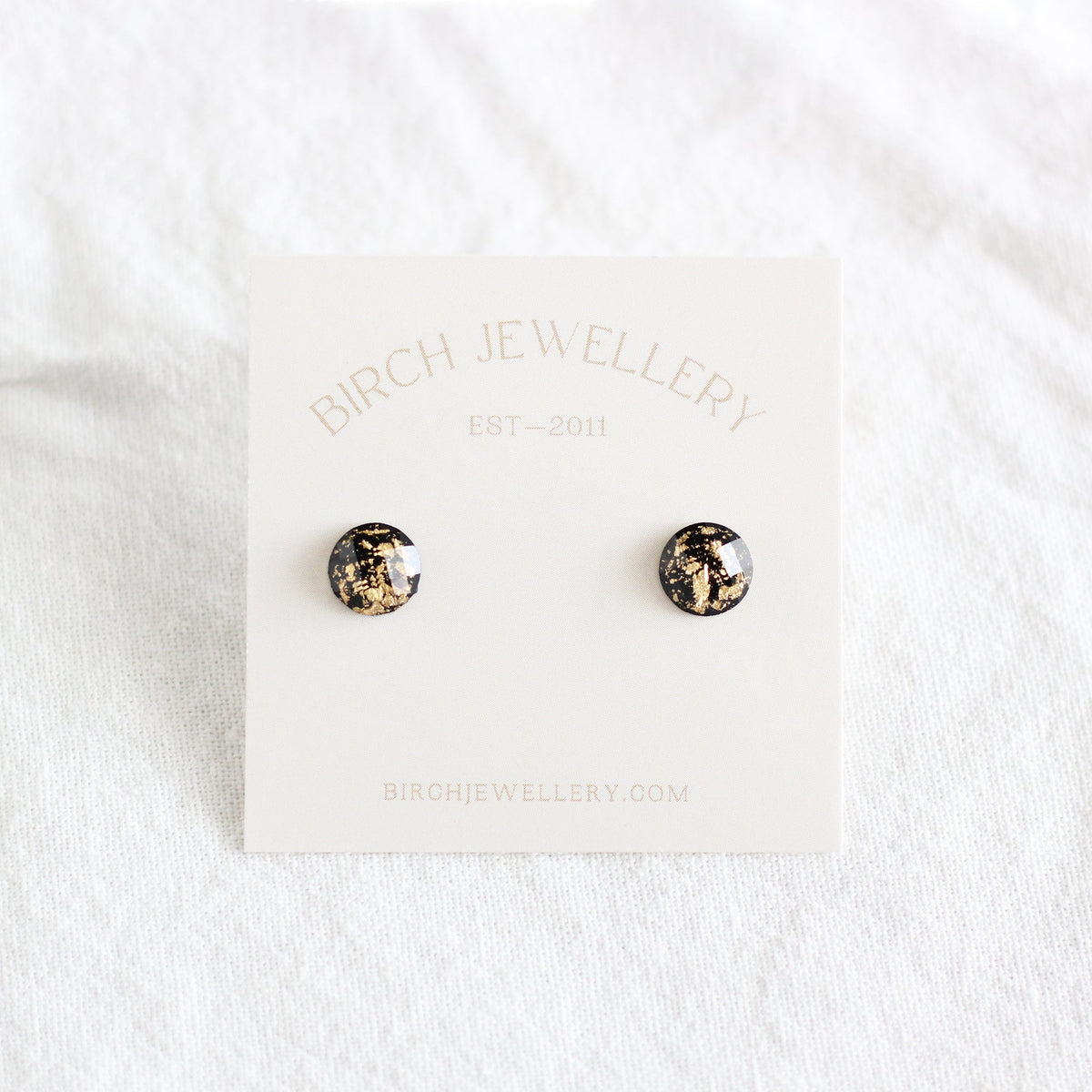 Black & Gold Earrings