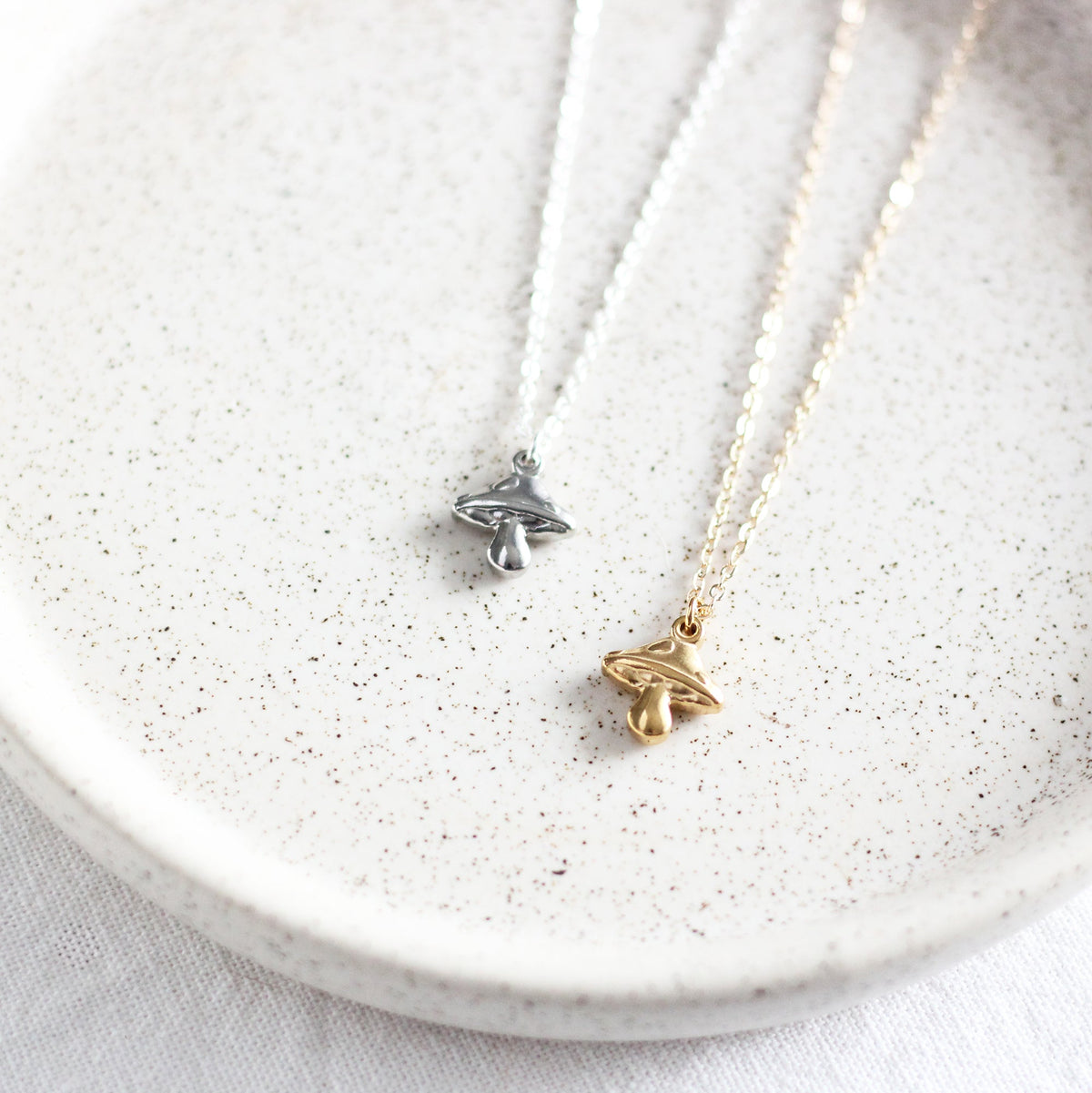 Mushroom Necklace (Discontinued)