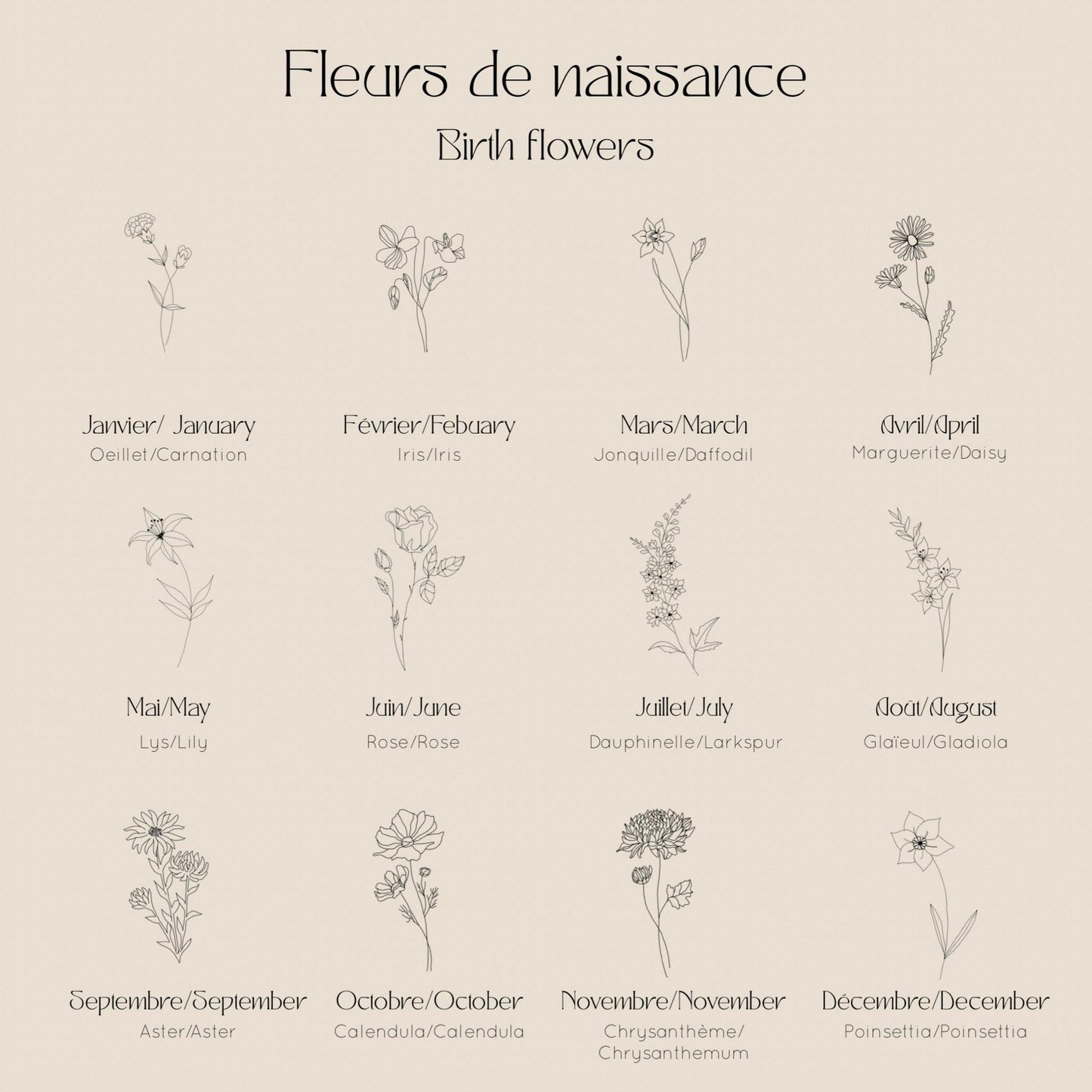 Les Fleurs - Mai