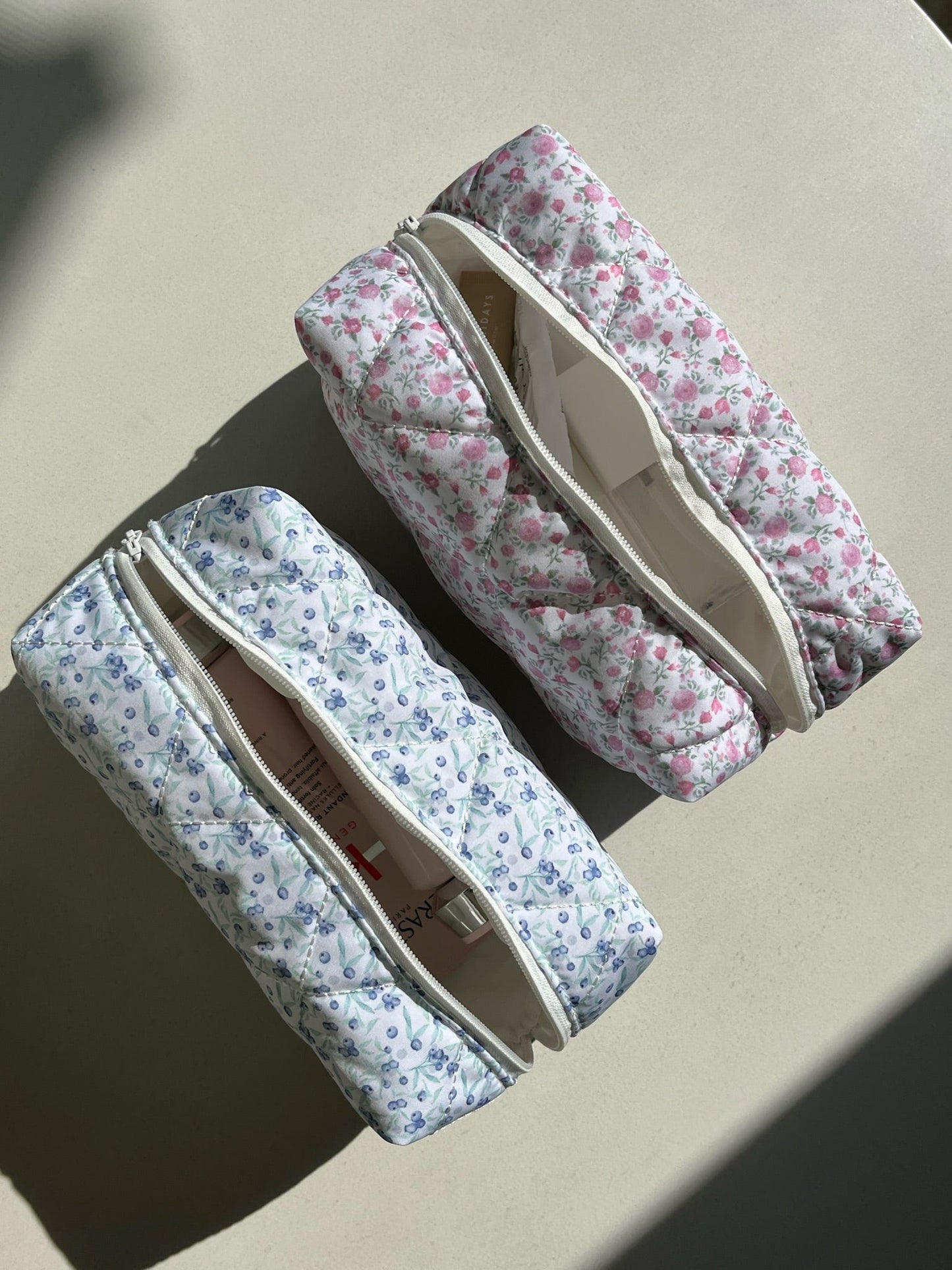 Pink Petals Travel Pouch