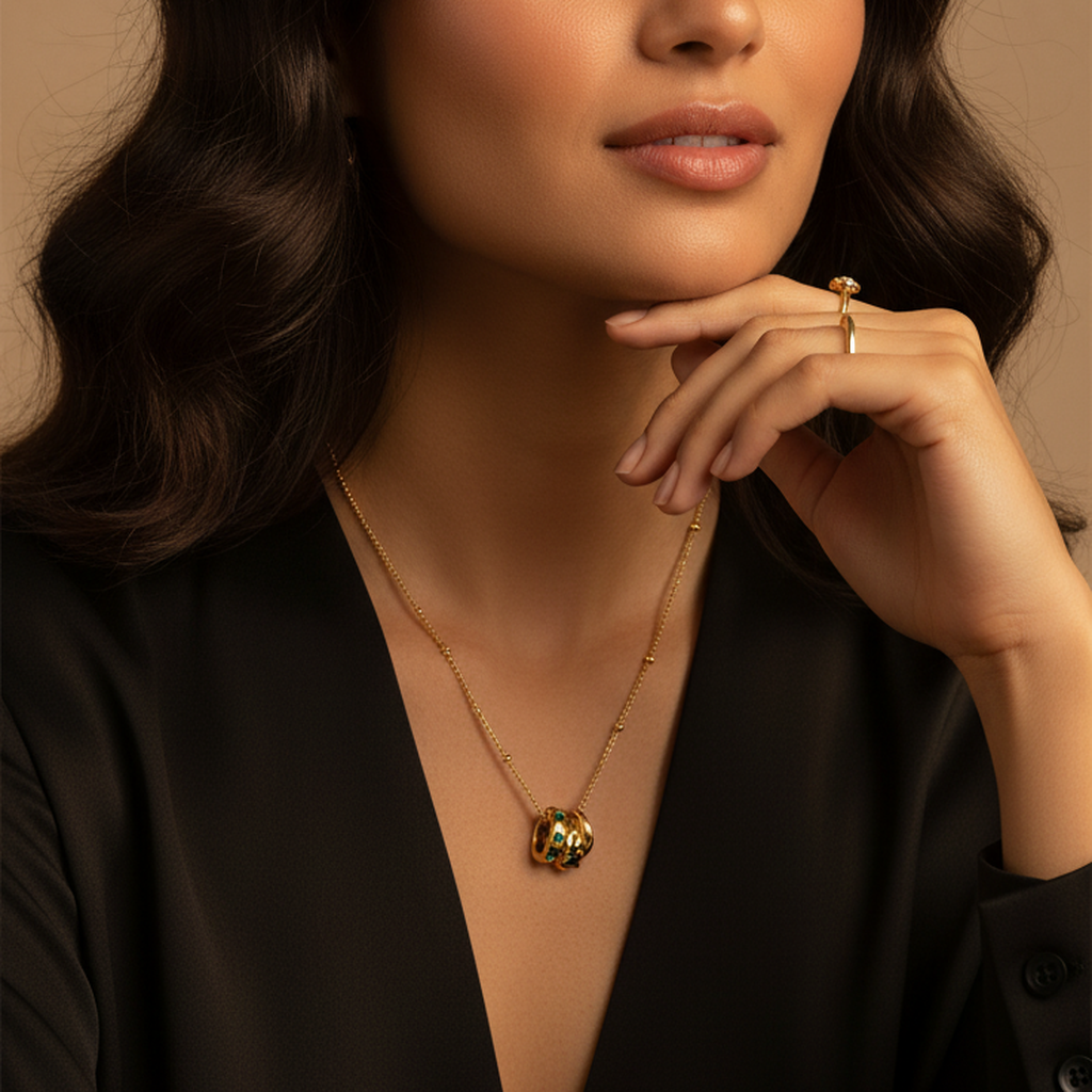 Triple Orbit Pendant