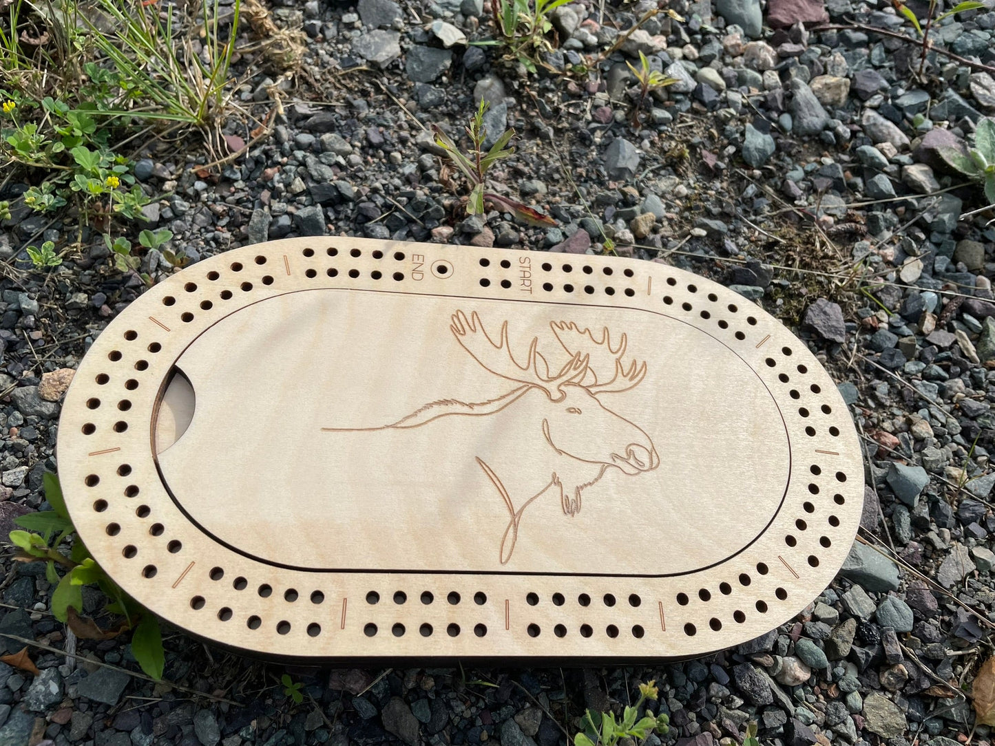 Travel Cribbage Board for 2 Players